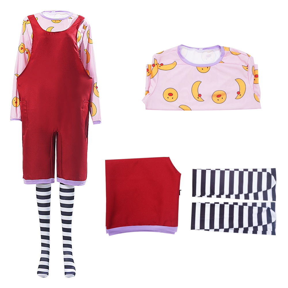 Women Loonette The Clown Halloween Cosplay Costume-The Big Comfy Couch Takerlama