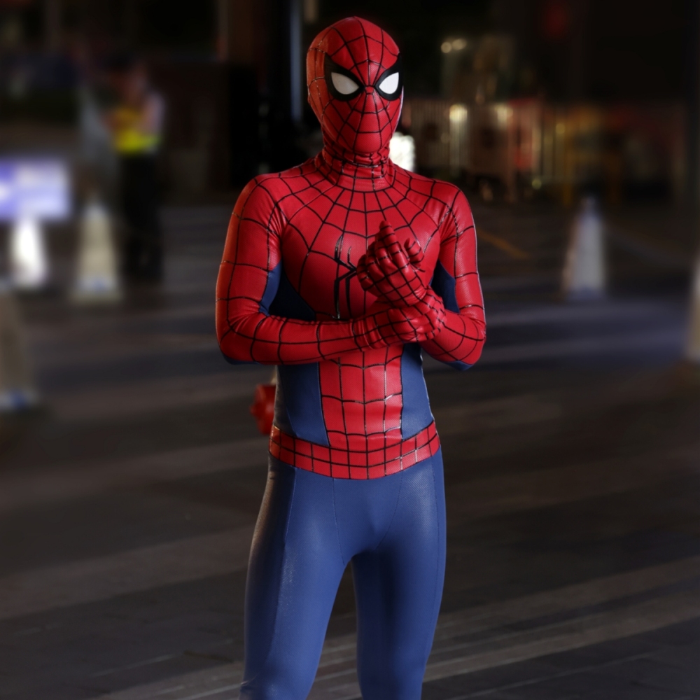 Spider-Man: Brand New Day Spiderman 4 Peter Parker Cosplay Costume Boots Mask Takerlama In stock