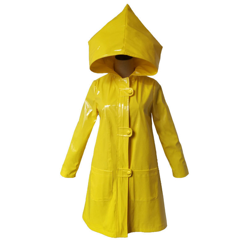 Game Little Nightmares Six Cosplay Coat Yellow S In Stock Takerlama
