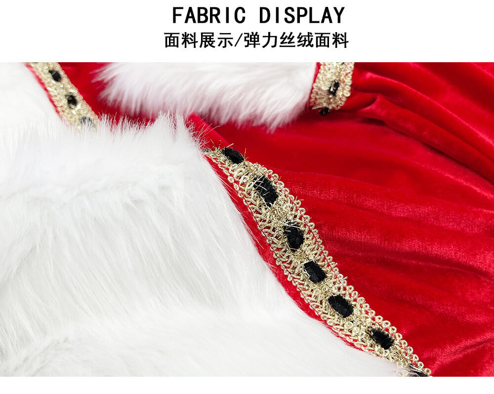 Mrs Claus Maid Cosplay Costume for Women Christmas Party Outfits Gifts For Her In Stock