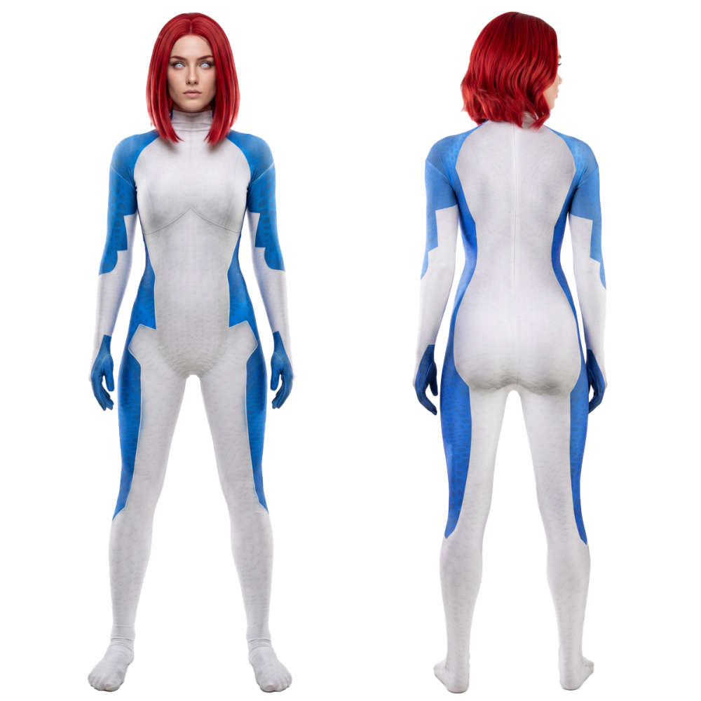 Avengers 5 Doomsday Mystique Halloween Cosplay Costume Bodysuit Women Takerlama