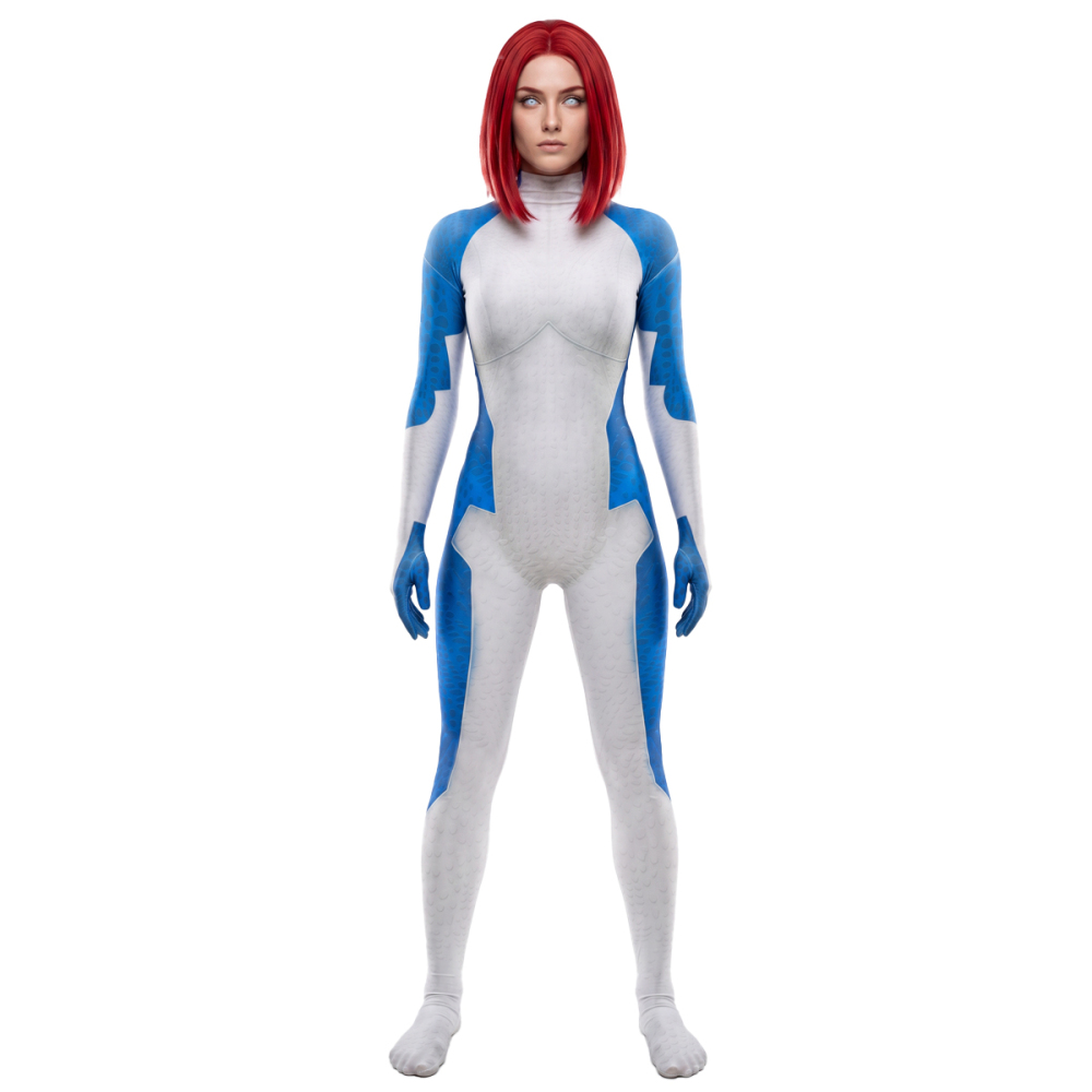 Avengers 5 Doomsday Mystique Halloween Cosplay Costume Bodysuit Women Takerlama
