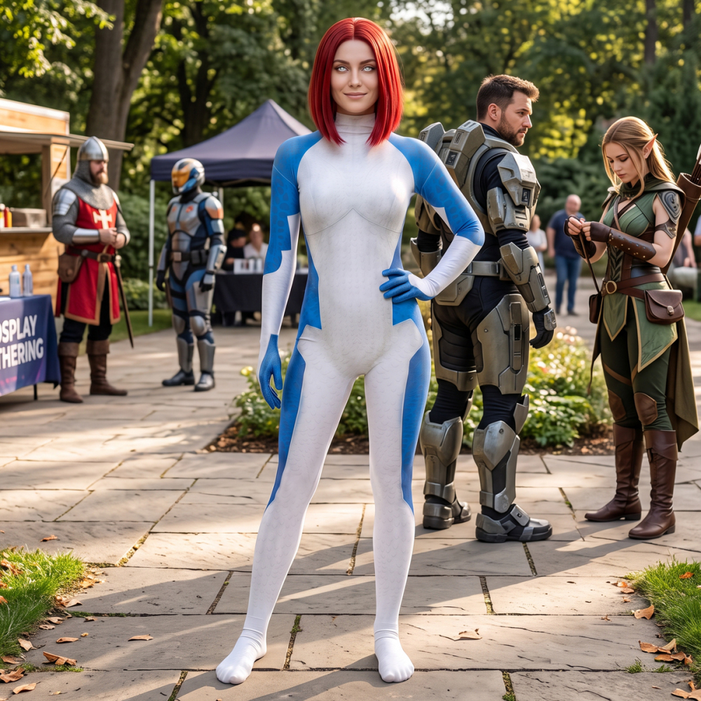 Avengers 5 Doomsday Mystique Halloween Cosplay Costume Bodysuit Women Takerlama