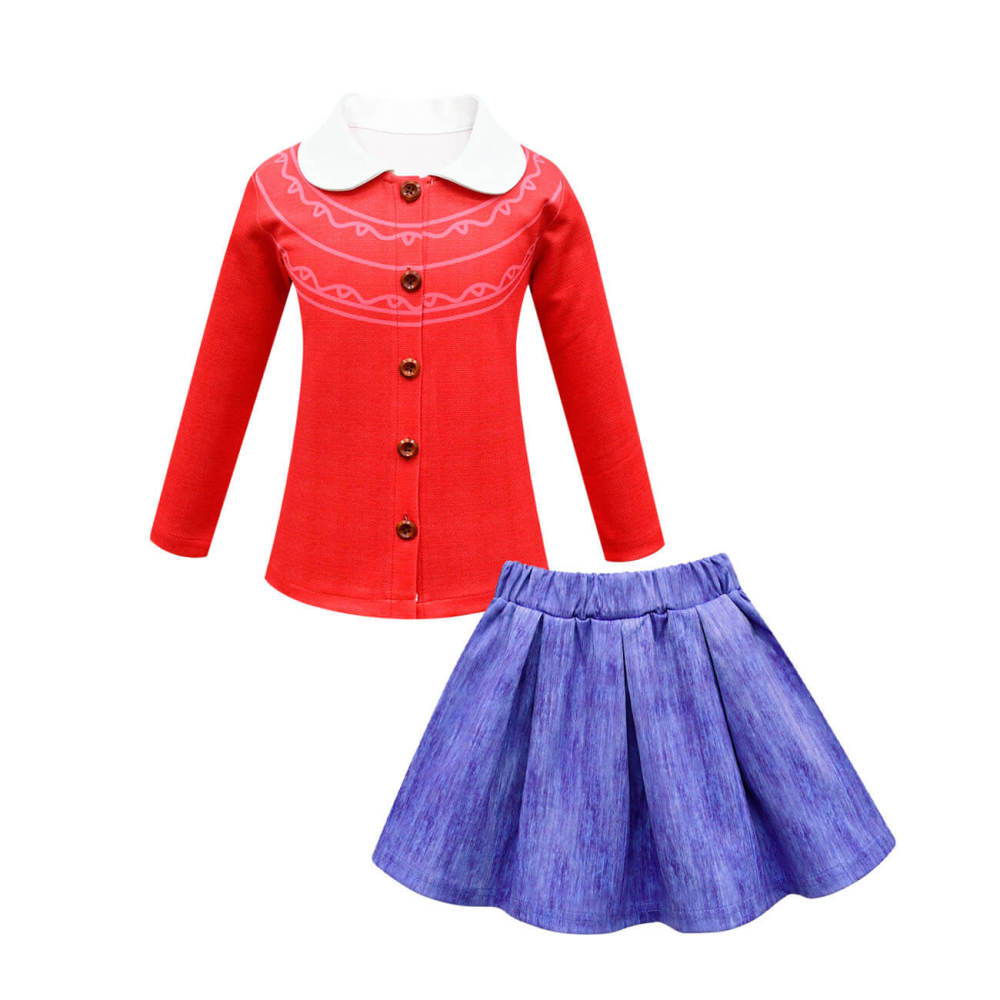 Turning Red Meilin Mei Lee Cosplay Costume Kids Gifts Takerlama