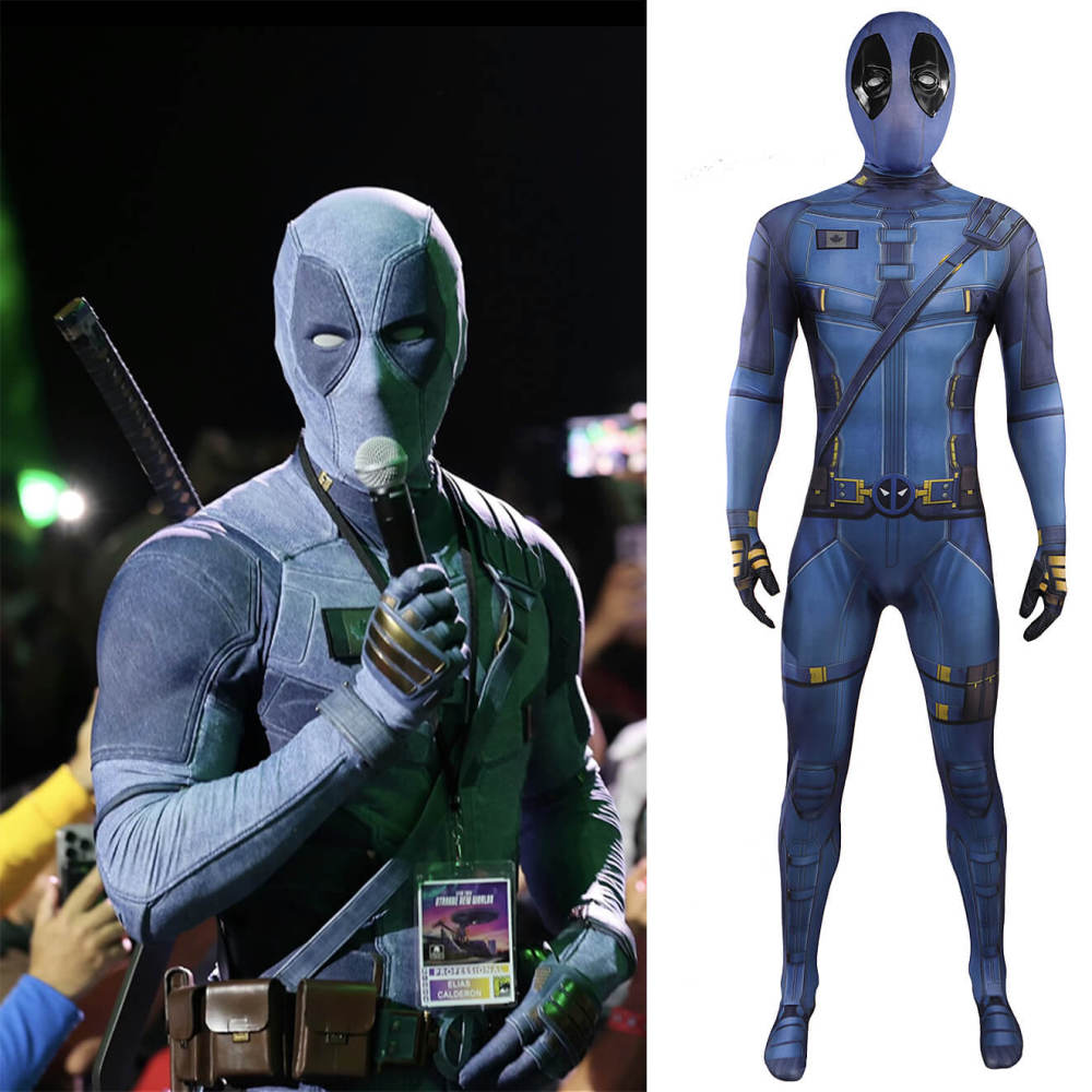Avengers 5 Doomsday Deadpool X-Force Bodysuit Cosplay Costume Takerlama