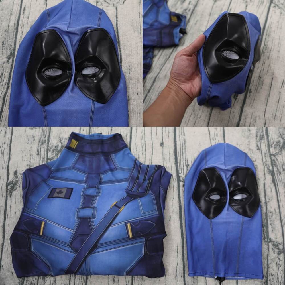 Avengers 5 Doomsday Deadpool X-Force Bodysuit Cosplay Costume Takerlama