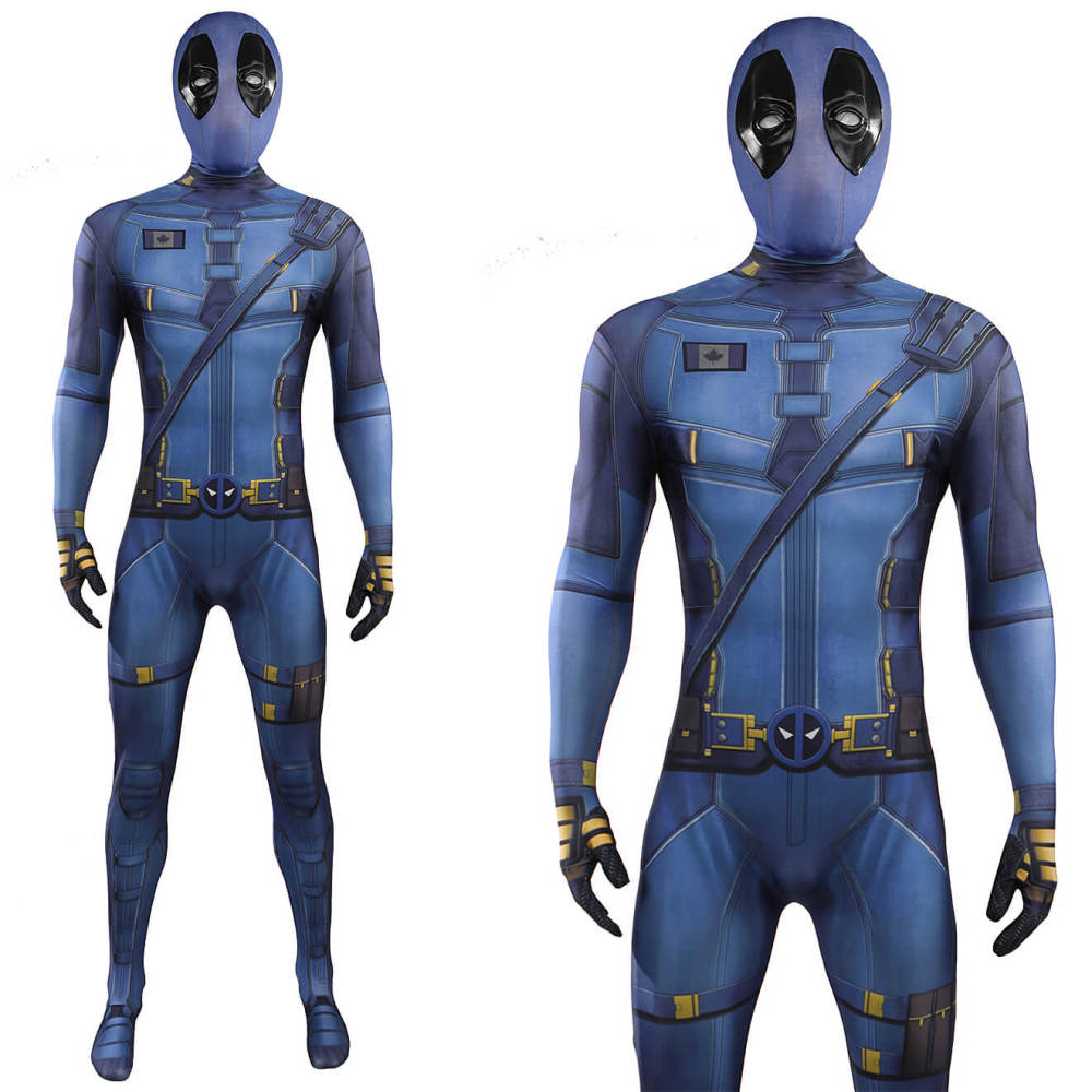 Avengers 5 Doomsday Deadpool X-Force Bodysuit Cosplay Costume Takerlama