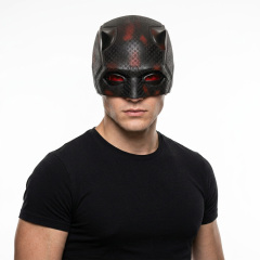 Daredevil Born Again Season 2 Matt Murdock Black Helmet Mask Halloween Props Takerlama