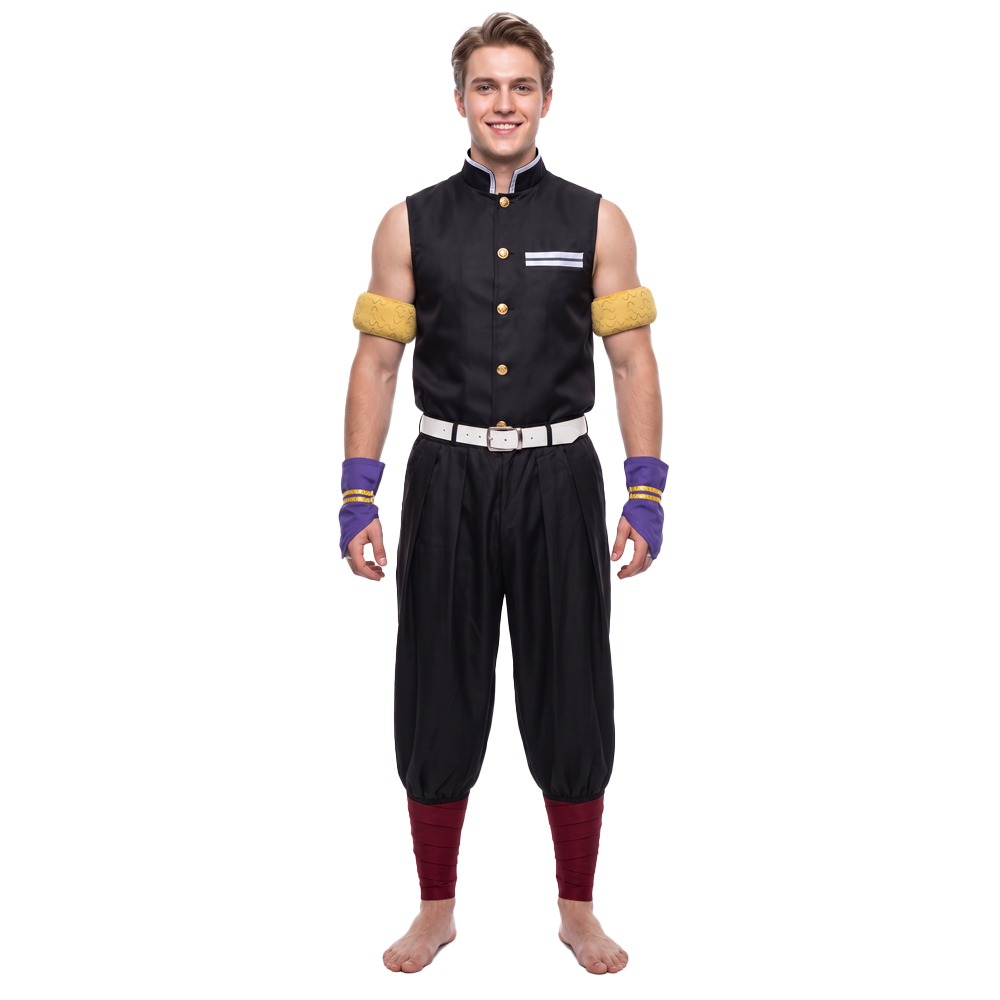 Demon Tengen Uzui Cosplay Costume Adult Anime Slayer Outfits Gifts In Stock