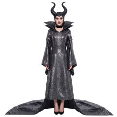 Maleficent Halloween Christening Gown Sorceress Costume Hat Takerlama In Stock