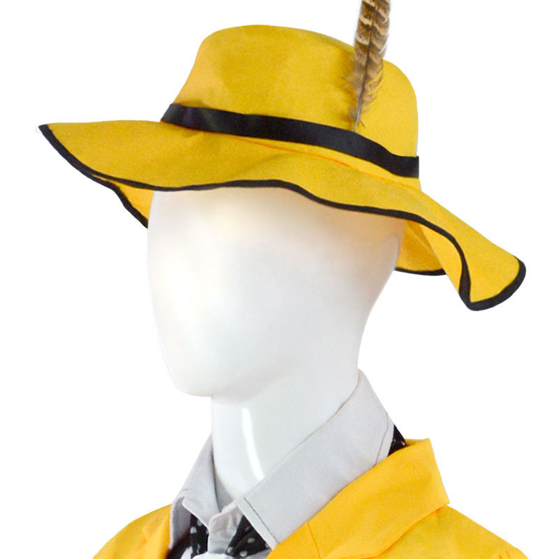 The Mask Halloween Costume Jim Carrey Men Yellow Coat Hat Pants Takerlama In Stock