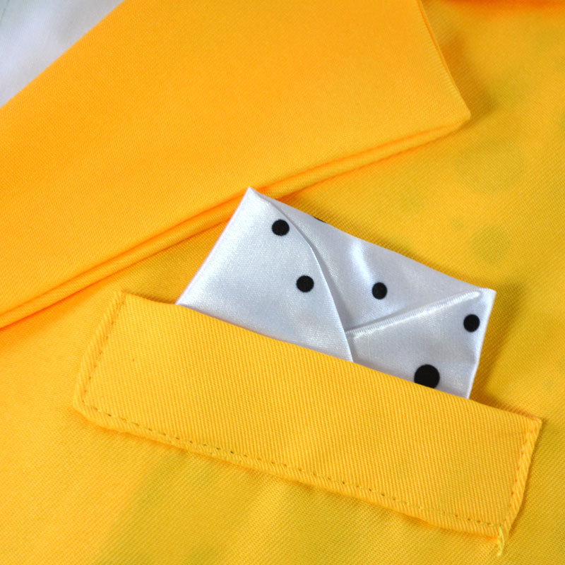 The Mask Halloween Costume Jim Carrey Men Yellow Coat Hat Pants Takerlama In Stock