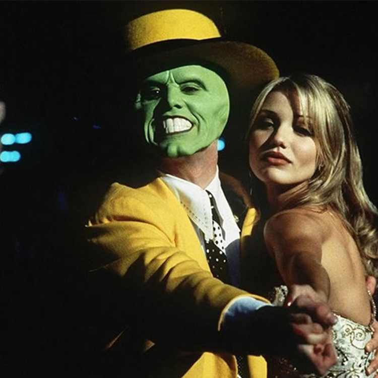 The Mask Halloween Costume Jim Carrey Men Yellow Coat Hat Pants Takerlama In Stock