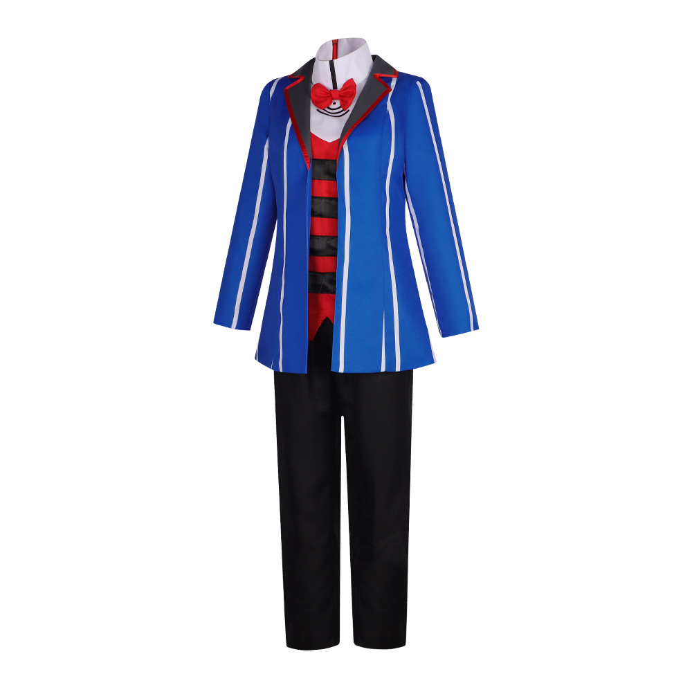 Hazbin Hotel Vox Cosplay Costume Halloween Outfit Adult 3 Styles Takerlama