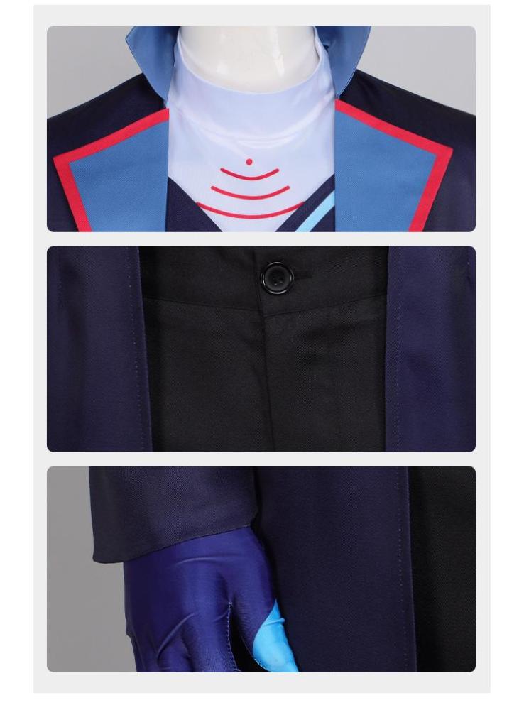 Hazbin Hotel Vox Cosplay Costume Halloween Outfit Adult 3 Styles Takerlama