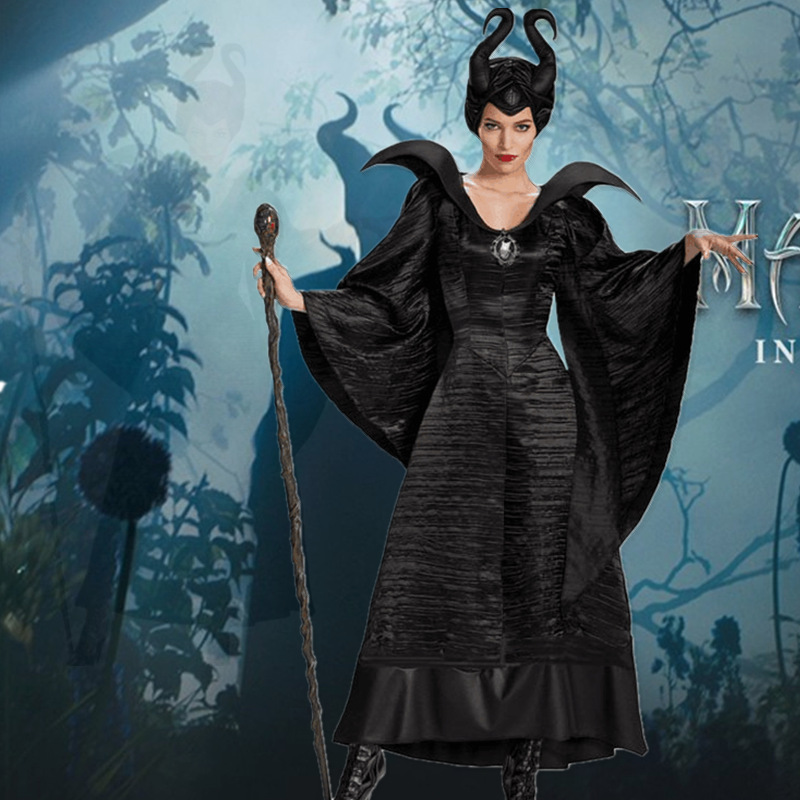 Maleficent Halloween Christening Gown Sorceress Costume Takerlama In Stock