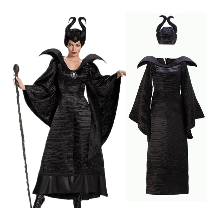 Maleficent Halloween Christening Gown Sorceress Costume Takerlama In Stock