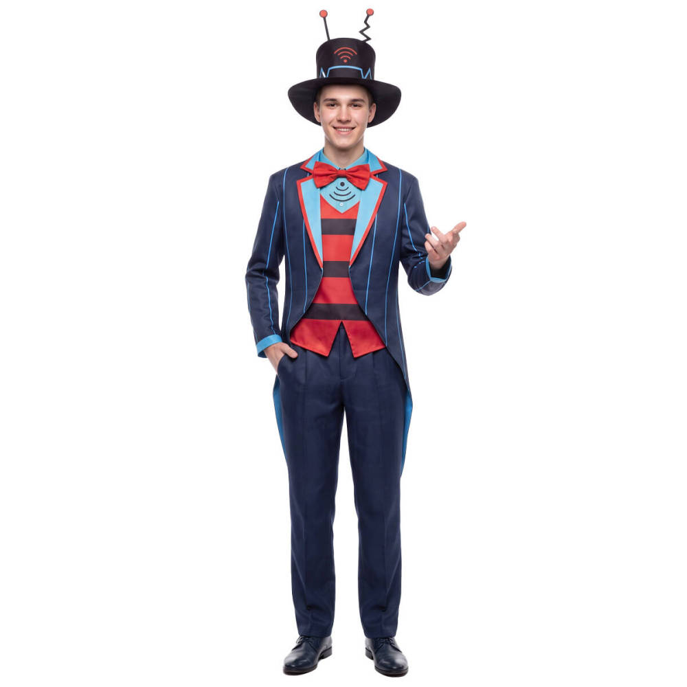 Hazbin Hotel Vox Cosplay Costume Halloween Outfit Adult 3 Styles Takerlama