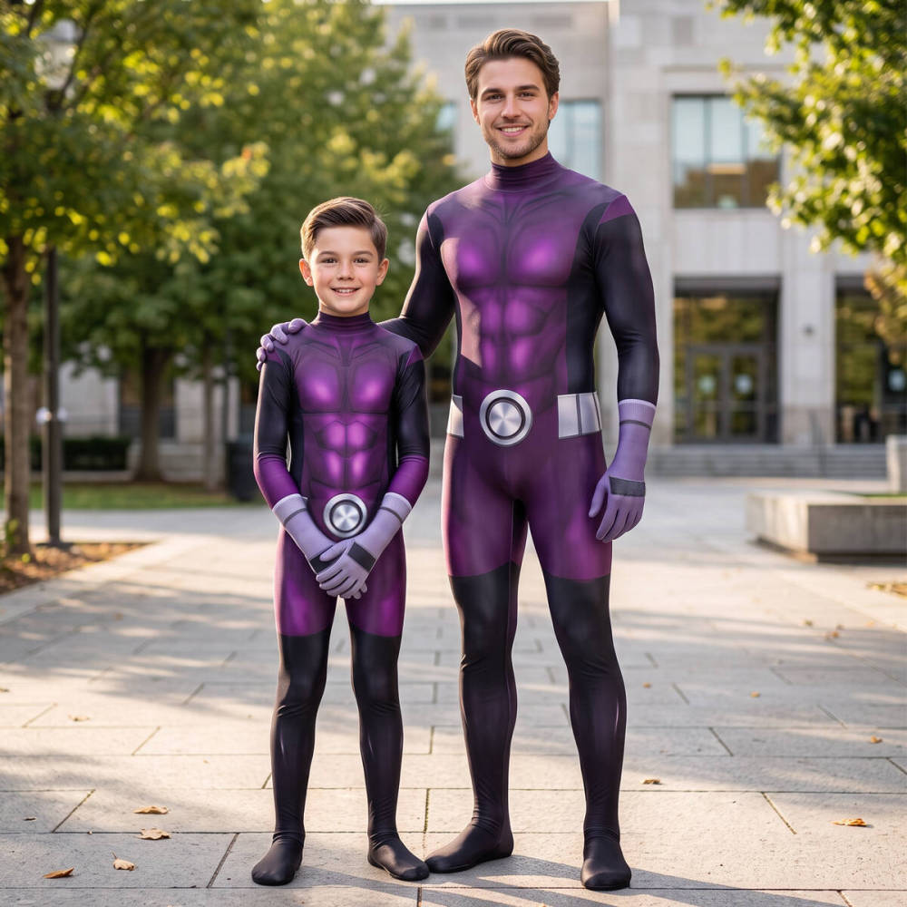 Beast Boy Teen Titans Cosplay Costume Kids Adults Takerlama 72H Ship