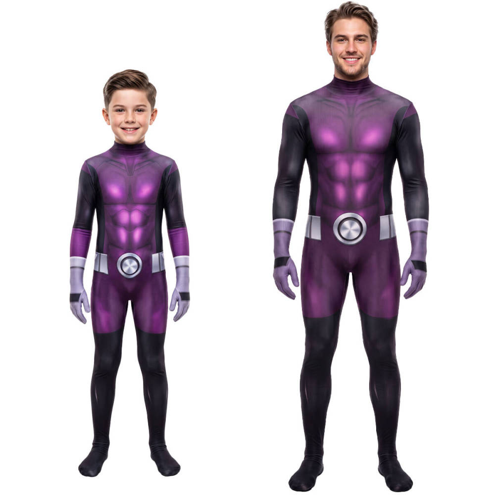 Beast Boy Teen Titans Cosplay Costume Kids Adults Takerlama 72H Ship