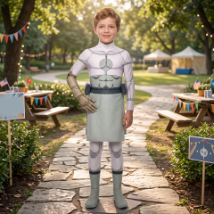 Kids Invincible Conquest Viltrumite Superhero Cosplay Costume Takerlama M in stock