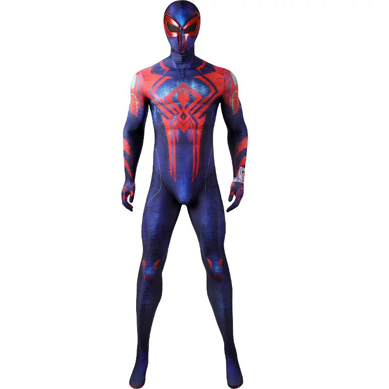 Spider-Man: Across the Spider-Verse Spider-Man 2099 Cosplay Costume Adult Takerlama 2XS XS S L XL 2XL In Stock