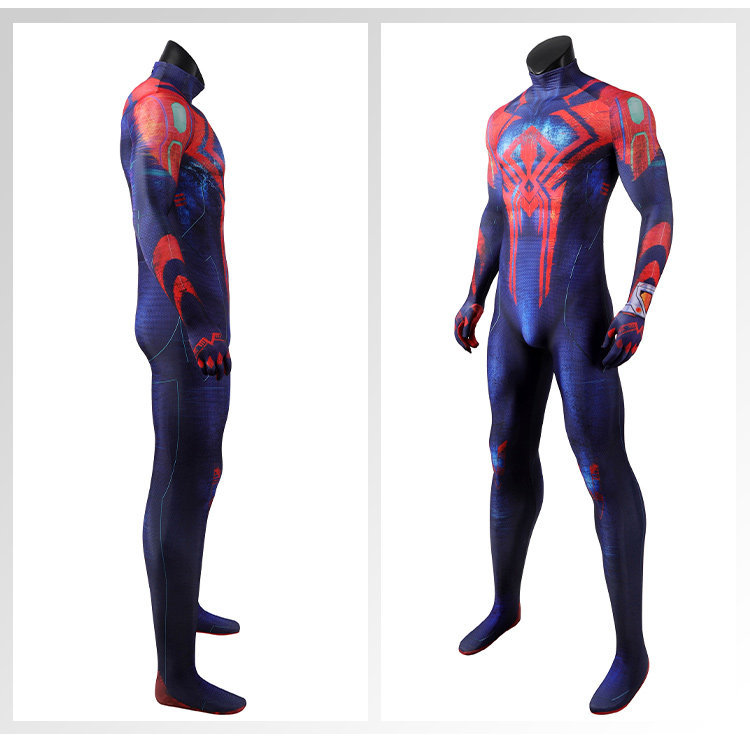 Spider-Man: Across the Spider-Verse Spider-Man 2099 Cosplay Costume Adult Takerlama 2XS XS S L XL 2XL In Stock