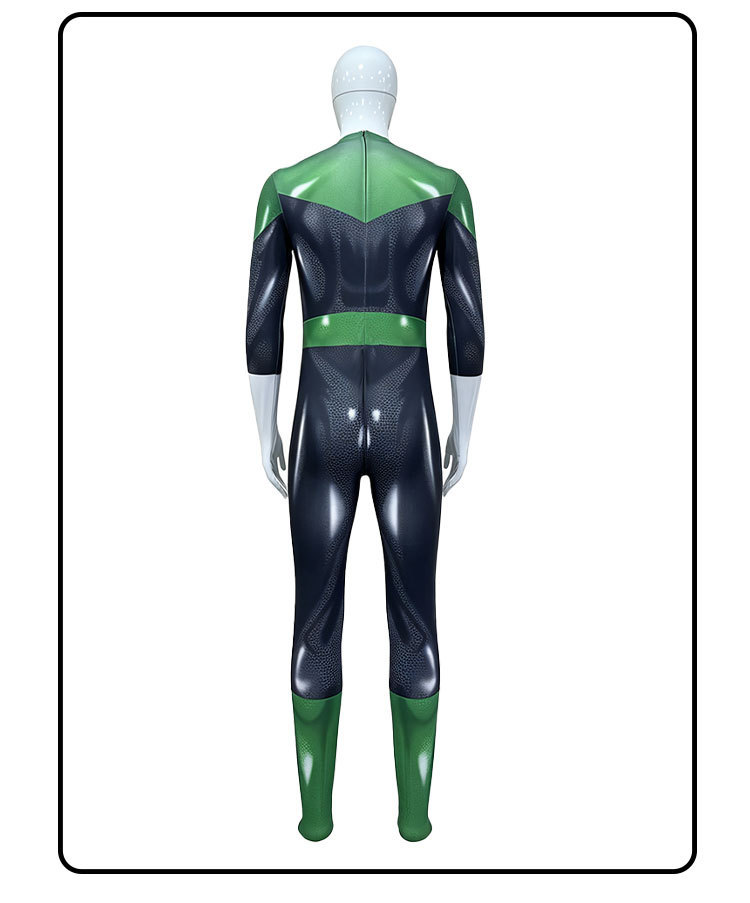 Hal Jordan Green Cosplay Costume Superhero 3D Print Jumpsuit Kids Adult Takerlama In stock