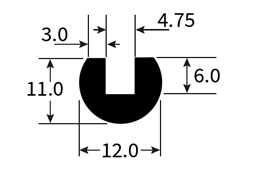 U-shaped