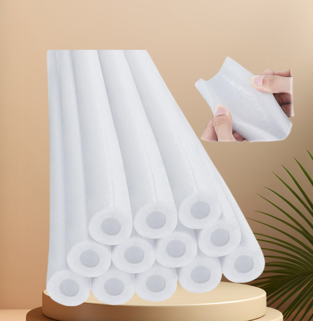 Insulating Foam Pipe Covers Pipe Insulation Freeze Protection Heat Preservation Foam Tube for Tubing Outdoor Water Pipe Insulation Water Pipe Freeze Protection