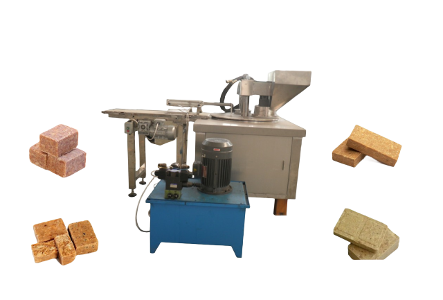 COMPRESSED BISCUIT FORMING MACHINE