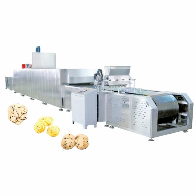 LINEA DI PRODUZIONE DI BISCOTTI COMPLETAMENTE AUTOMATICA