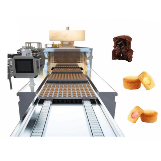 LINEA DI PRODUZIONE DI TORTE COMPLETAMENTE AUTOMATICA