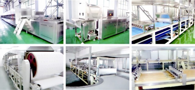 FULLY AUTOMATIC SWISS ROLL AND LAYER CAKE PRODUCTION LINE