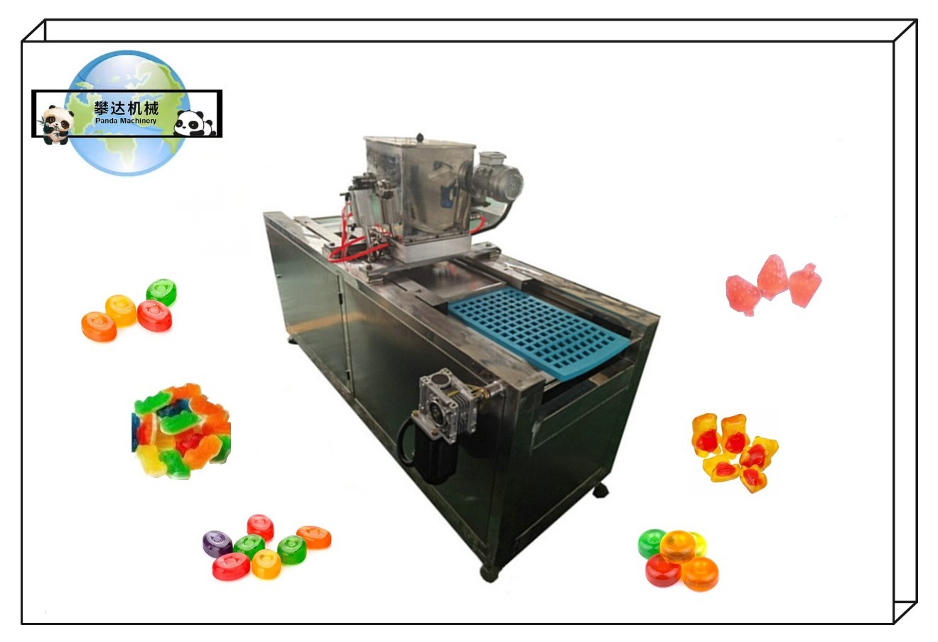 PETITE MACHINE DE FORMAGE DE DÉPÔT DE BONBONS,PETITE MACHINE DE FORMAGE DE DÉPÔT DE BONBONS,Shanghai Panda Machinery Co., Ltd.