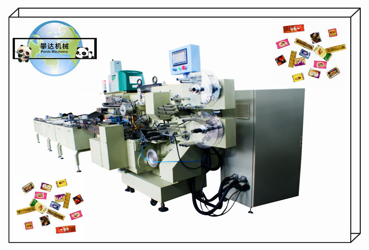 เครื่องบรรจุช็อคโกแลตพับ,เครื่องบรรจุช็อคโกแลตพับ,Shanghai Panda Machinery Co., Ltd.