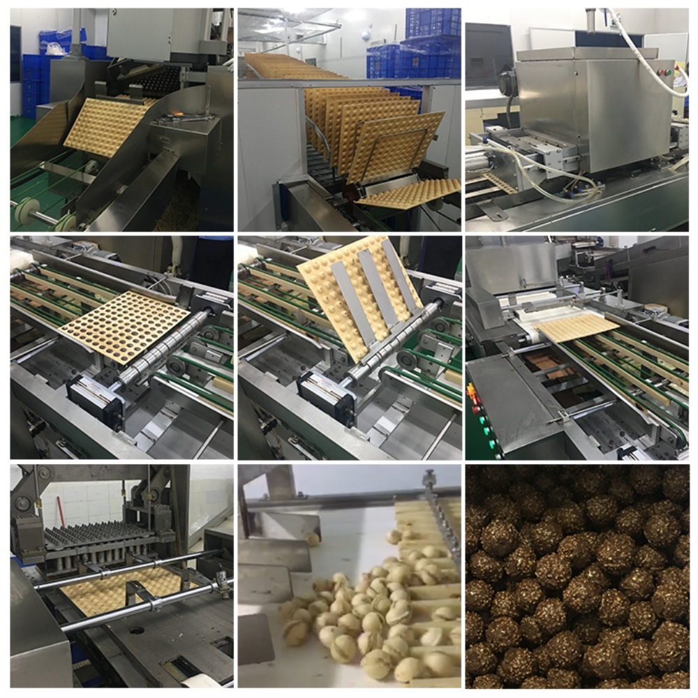 WAFER BALL CHOCOLATE PRODUCTION LINE,WAFER BALL CHOCOLATE PRODUCTION LINE,Shanghai Panda Machinery Co., Ltd.