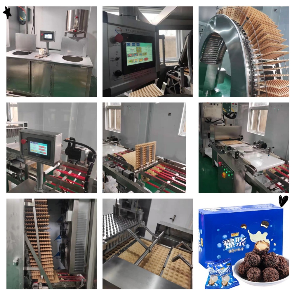 WAFER BALL CHOCOLATE PRODUCTION LINE,WAFER BALL CHOCOLATE PRODUCTION LINE,Shanghai Panda Machinery Co., Ltd.