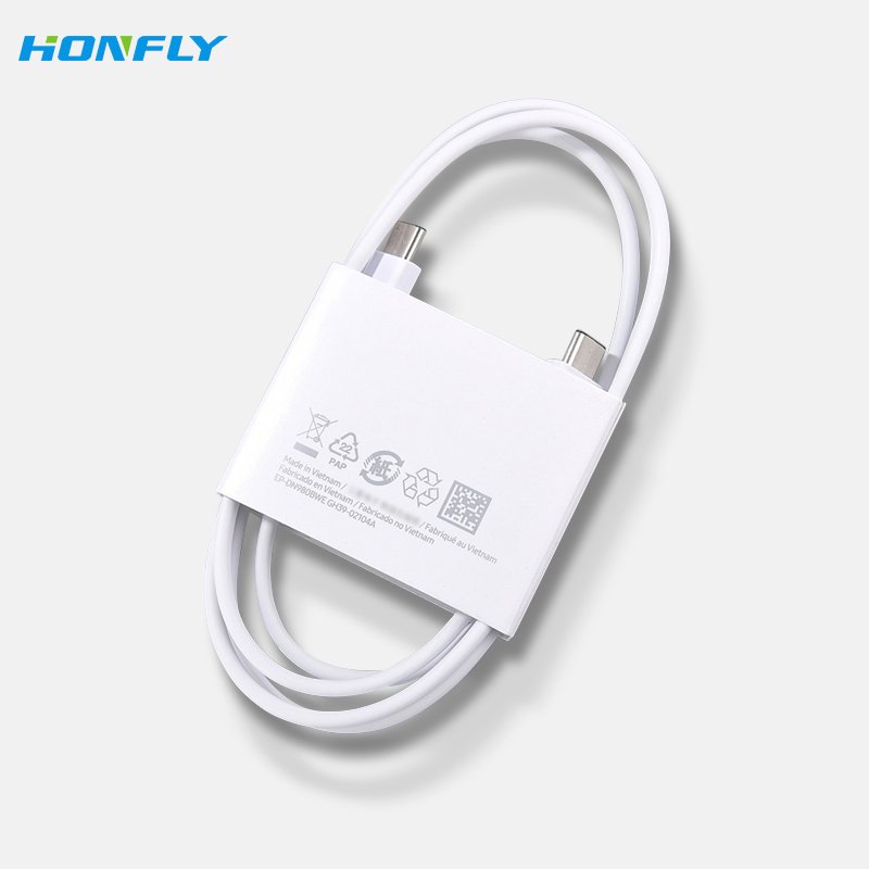 Honfly Wholesale USB C Charge Cable For Samsung Galaxy S21 S22 Note 10 20 Fast Charging data Charger USB Type C Cable