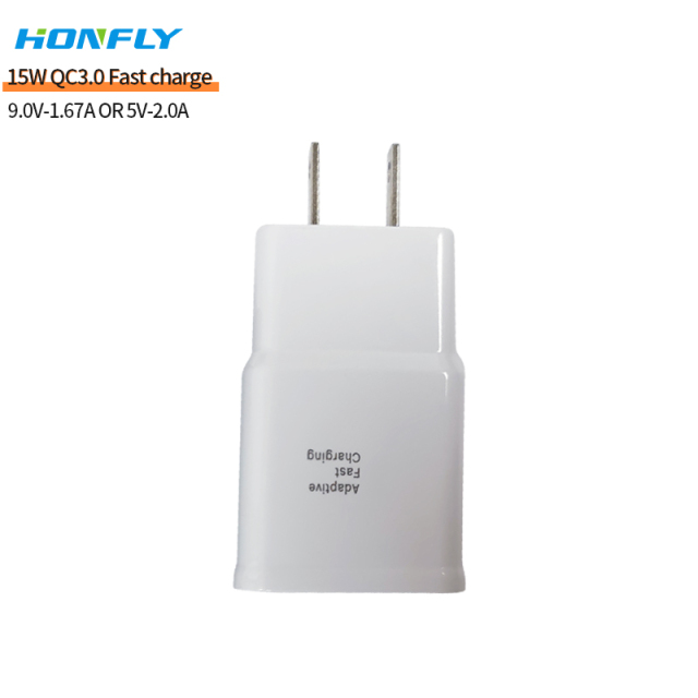 Honfly New product 2023 EP-TA20JWE 15w qc3.0 phone charger fast charging cable type c For samsung galaxy s6 s7 charger