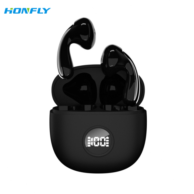 Honfly New semi-in-ear wireless Bluetooth headset LX04 sports running high-quality long-lasting noise-cancelling headset