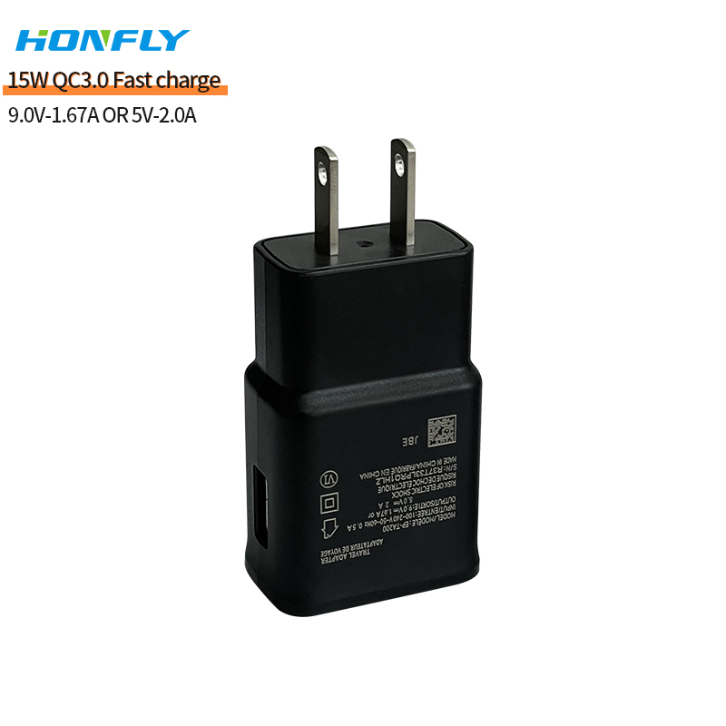 Honfly New product 2023 EP-TA200 15w qc3.0 phone charger fast charging cable type c For samsung galaxy s10 s8 charger