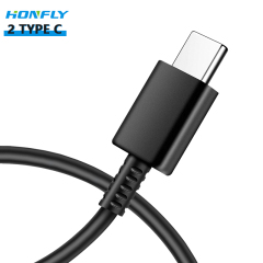 Honfly Wholesale price EP-DG977 type c to type c data cables for samsung galaxy Note10 type-c Cable fast charging