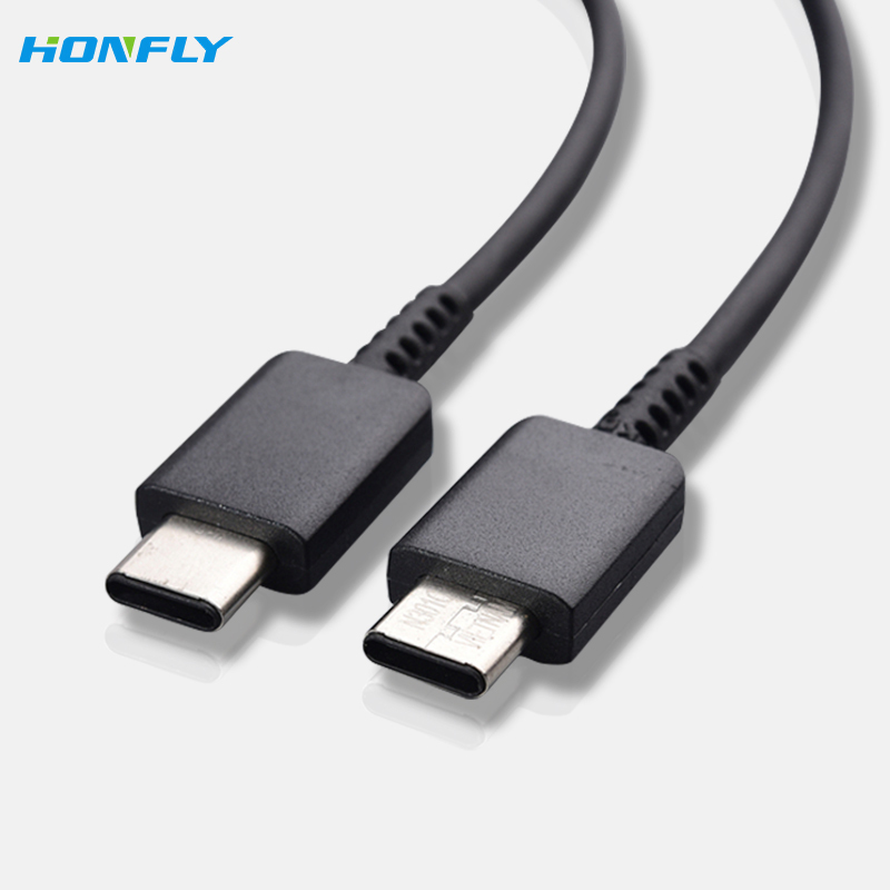 Honfly Wholesale USB C Charge Cable For Samsung Galaxy S21 S22 Note 10 20 Fast Charging data Charger USB Type C Cable