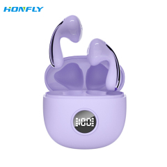 Honfly New semi-in-ear wireless Bluetooth headset LX04 sports running high-quality long-lasting noise-cancelling headset