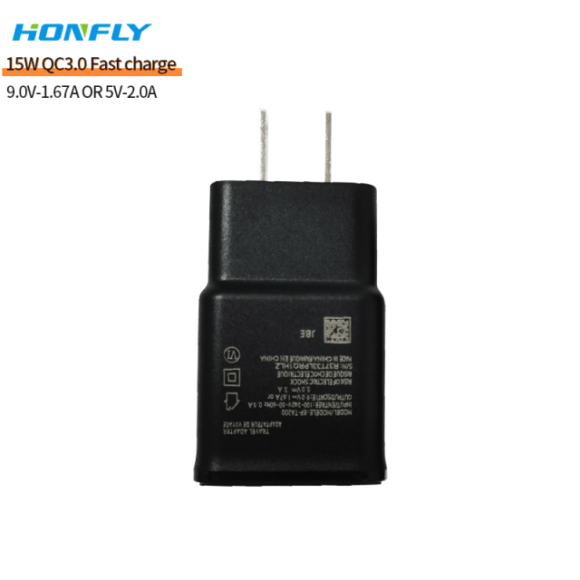 Honfly New product 2023 EP-TA200 15w qc3.0 phone charger fast charging cable type c For samsung galaxy s10 s8 charger