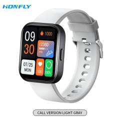 Honfly GTS6 smart watch Bluetooth call smart watch heart rate blood oxygen blood sugar detection sports watch