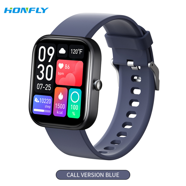 Honfly Fashion Wearable Body Fitness Tracker Electric GTS5 Watch Women's Smart Dial Phone Men's Sports Watch