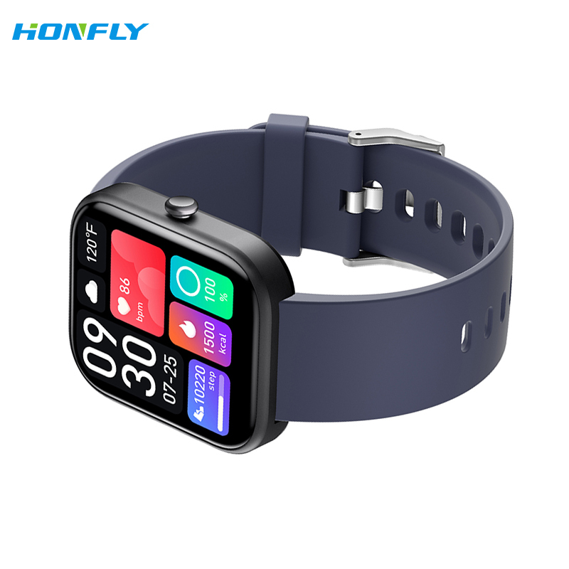Honfly Fashion Wearable Body Fitness Tracker Electric GTS5 Watch Women's Smart Dial Phone Men's Sports Watch