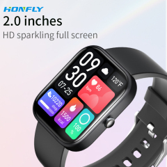Honfly Fashion Wearable Body Fitness Tracker Electric GTS5 Watch Women's Smart Dial Phone Men's Sports Watch